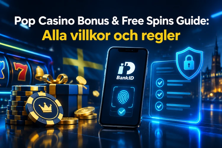 Pop Casino Bonus & Free Spins Guide: Alla villkor och regler